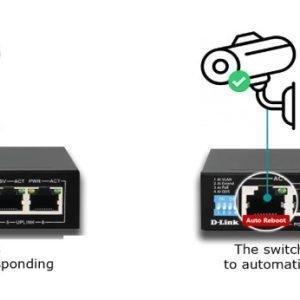 D link10 port gigabit des f1010p e poe switch