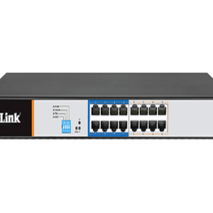 DGS F1210 18PS E D Link DGS F1210 18PS E 16 port Gigabit Long Range 250m PoE Smart Switch with 16 PoE ports 2 SFP ports