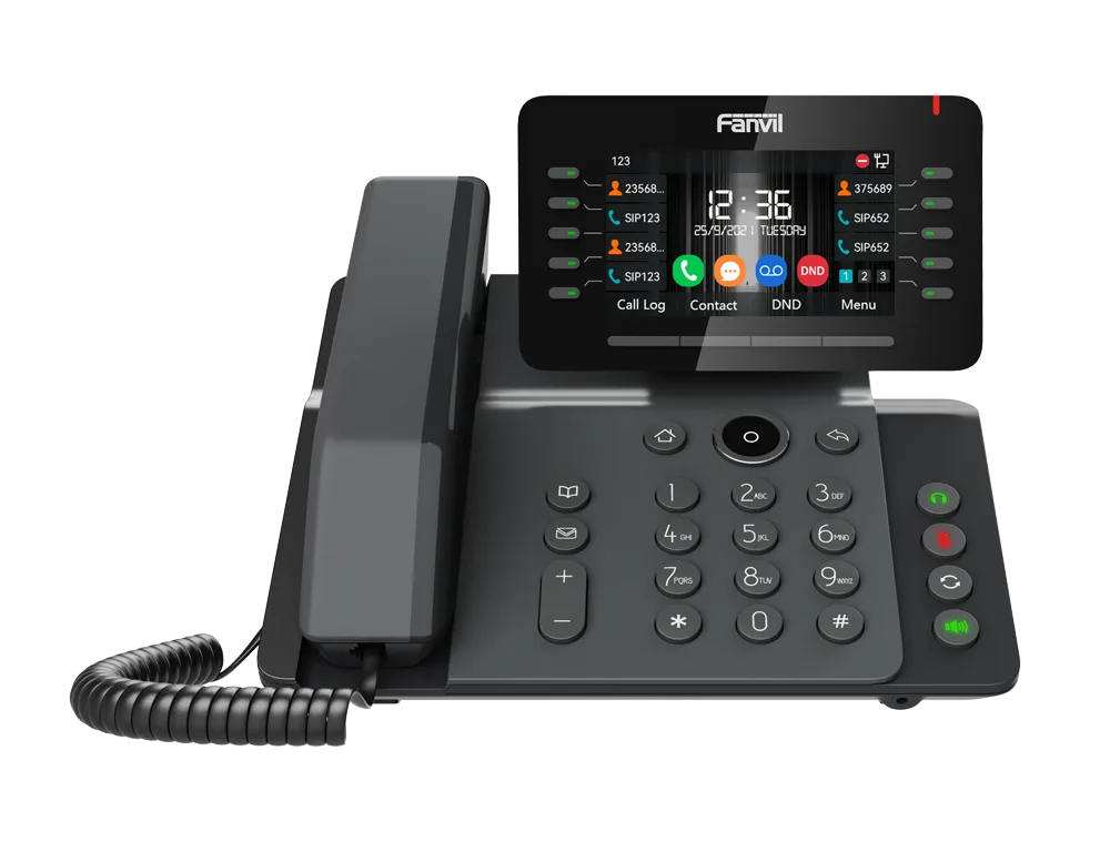 Fanvil V65 Prime Business IP Phone with adjustable colour display and Wi-Fi