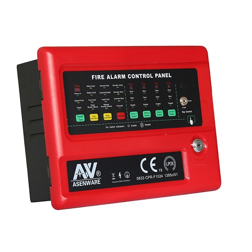 Asenware 8 Zone Conventional Fire Alarm Control Panel
