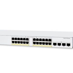 Cisco Catalyst C1300-24P-4X 24-port managed PoE+ switch with 10G SFP+ uplinks